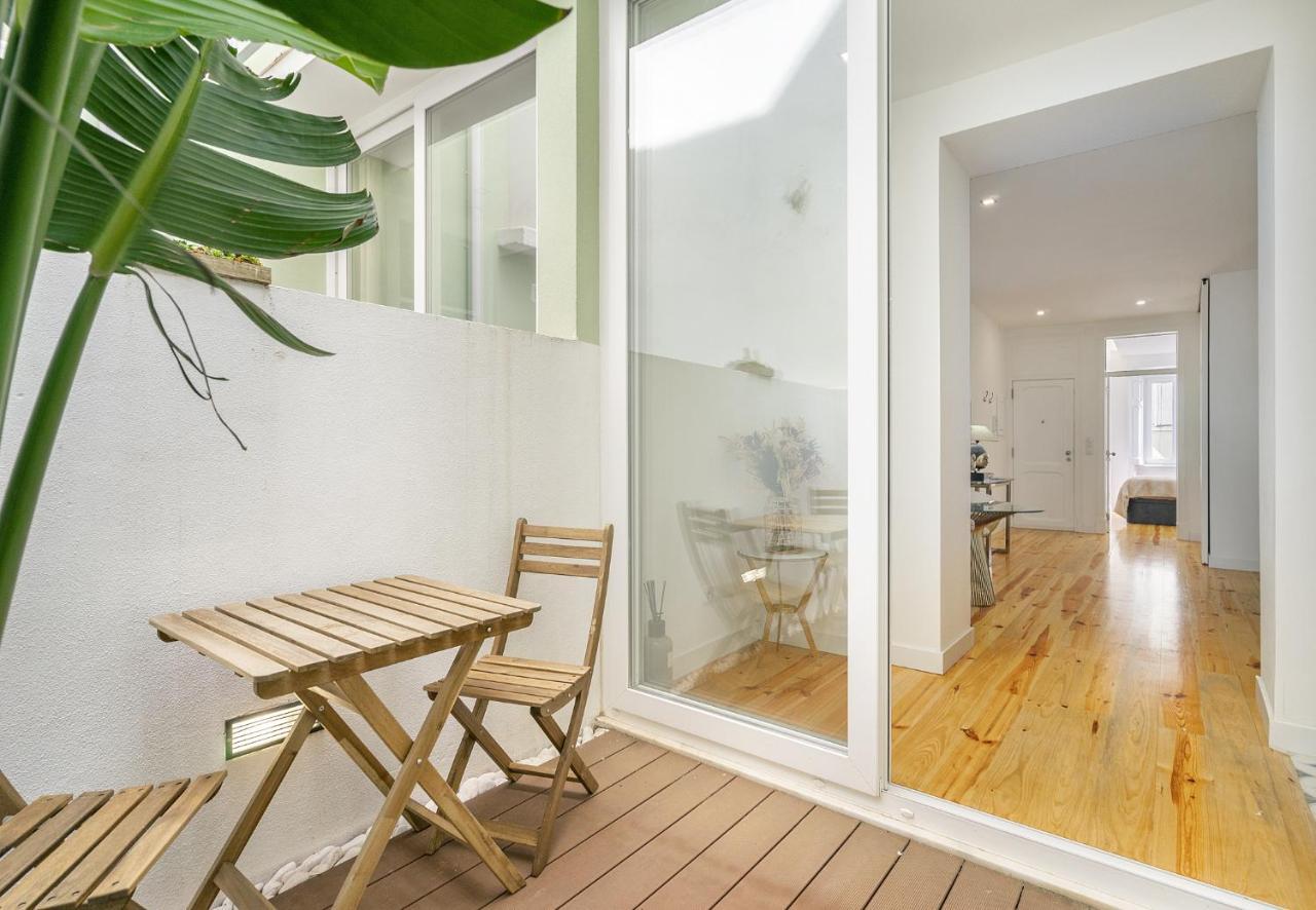 Whome Chic 1-Bed W/ Patio Perfect To Explore Lisabona Exterior foto