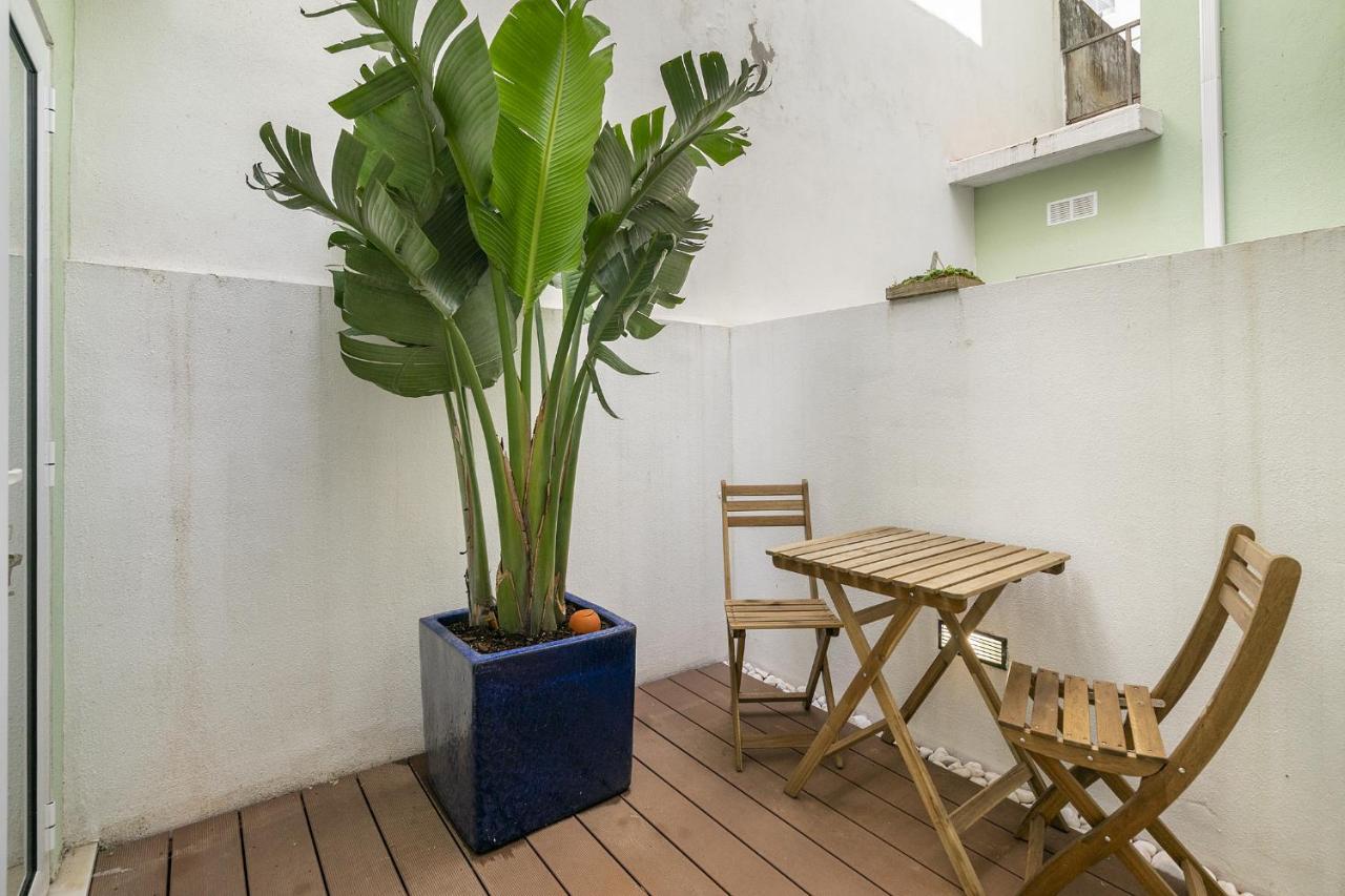Whome Chic 1-Bed W/ Patio Perfect To Explore Lisabona Exterior foto